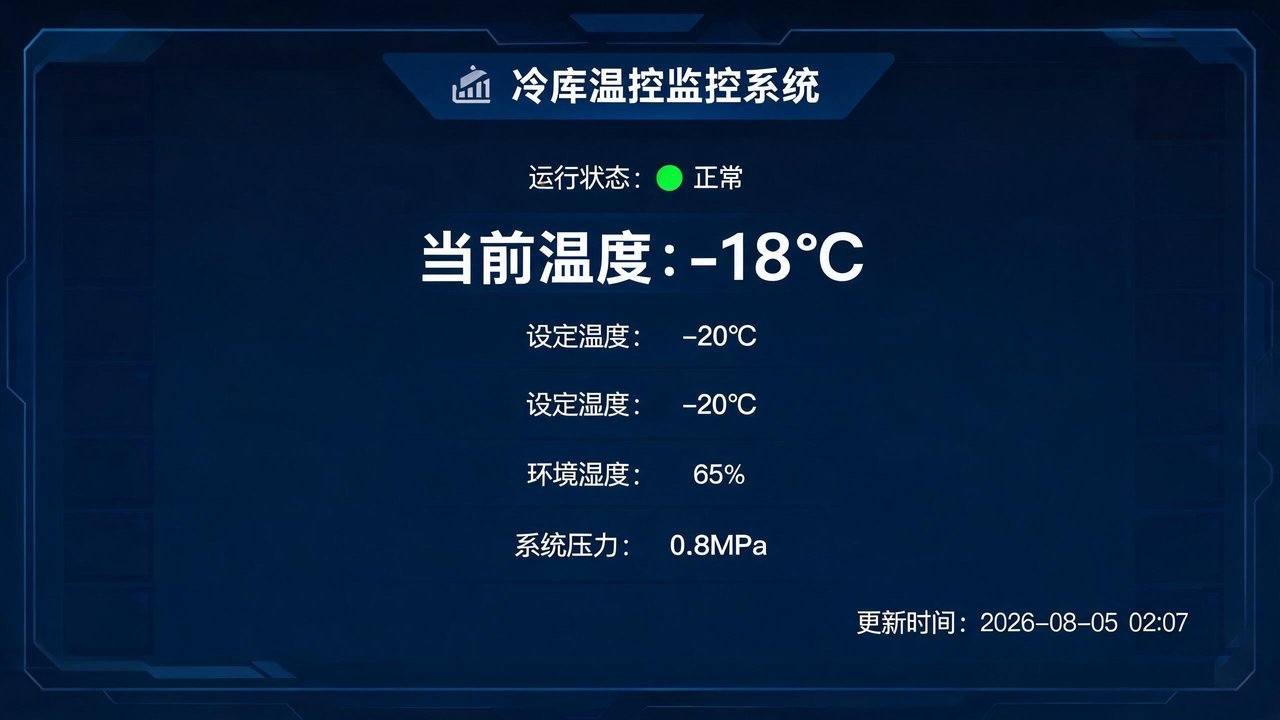 温控系统监控面板