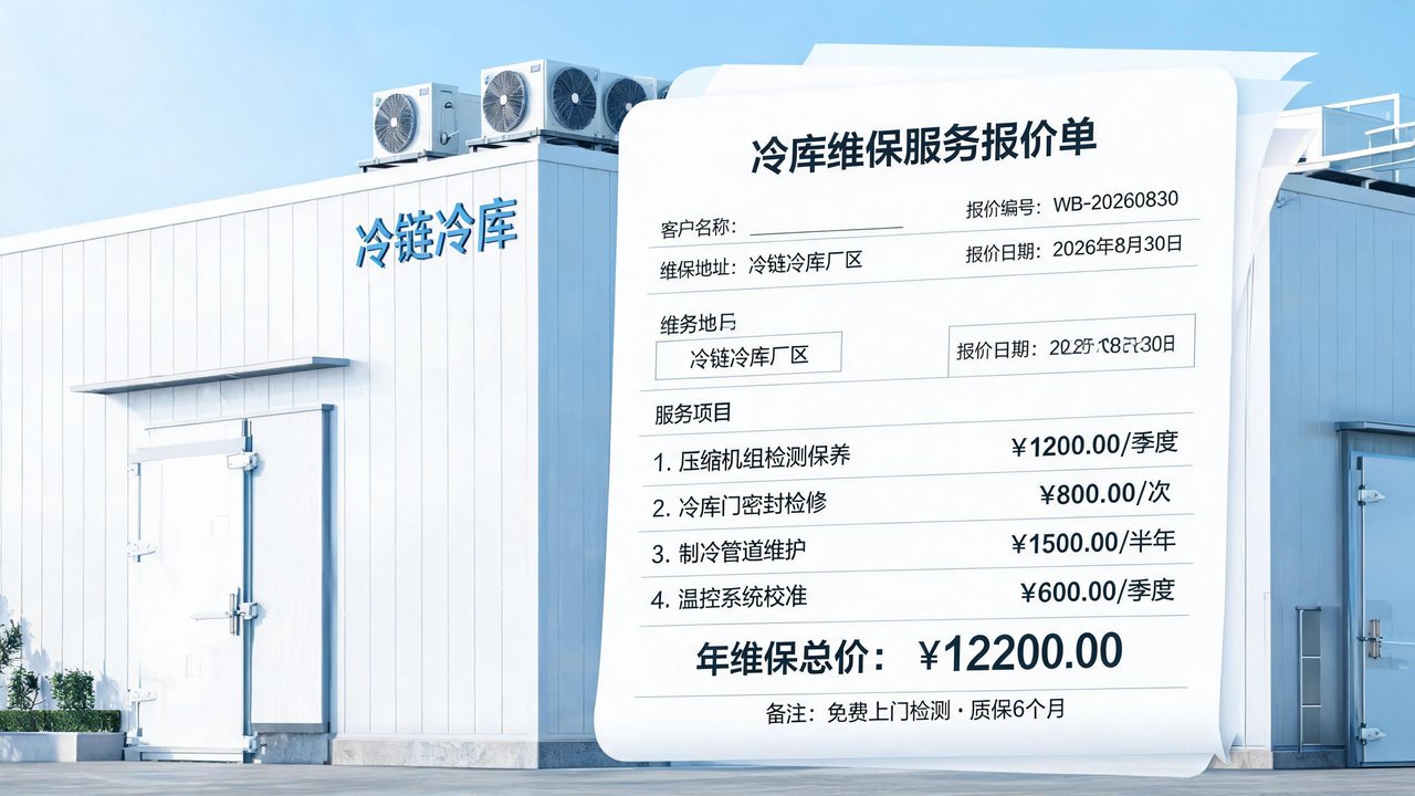 冷库维保常见问答：报价相关知识汇总