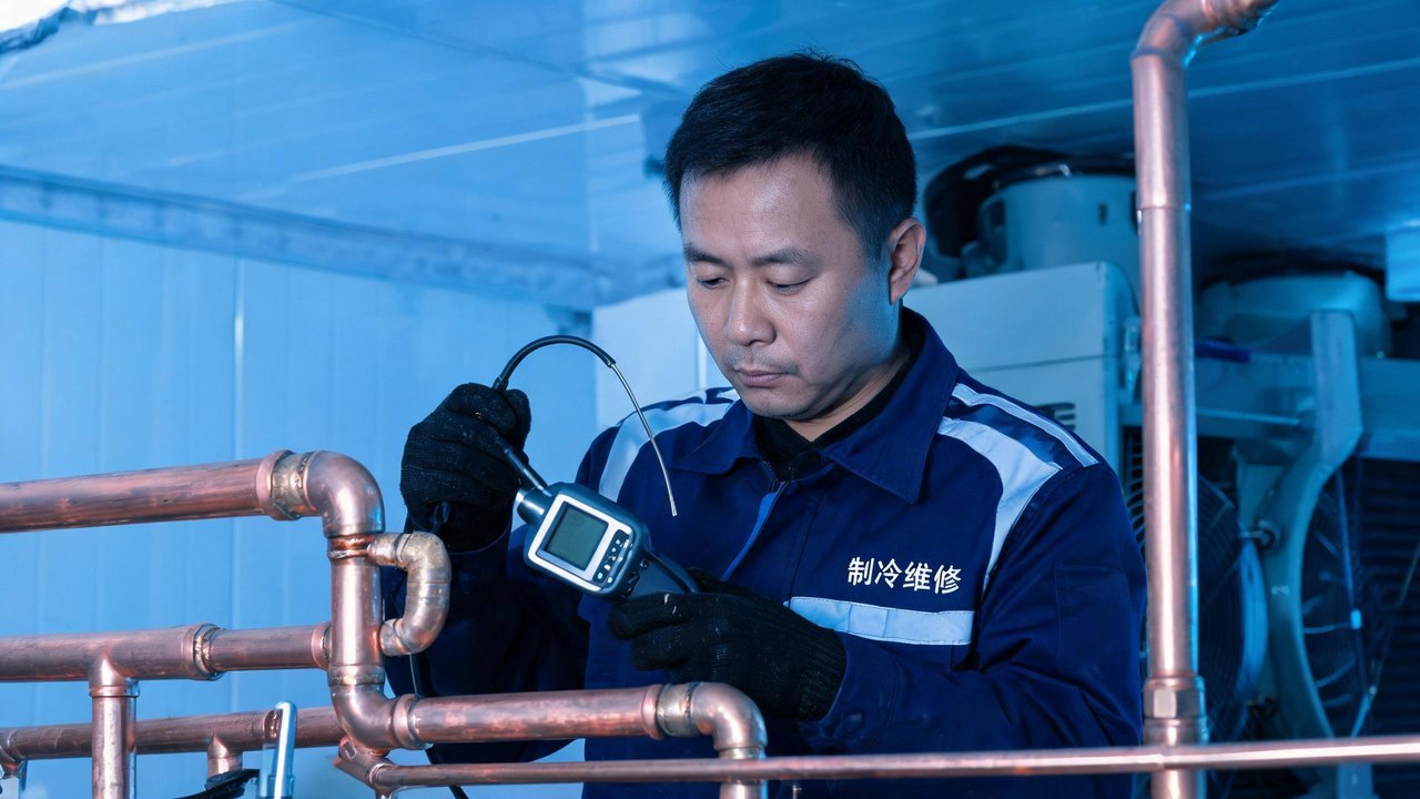 制冷管路检漏
