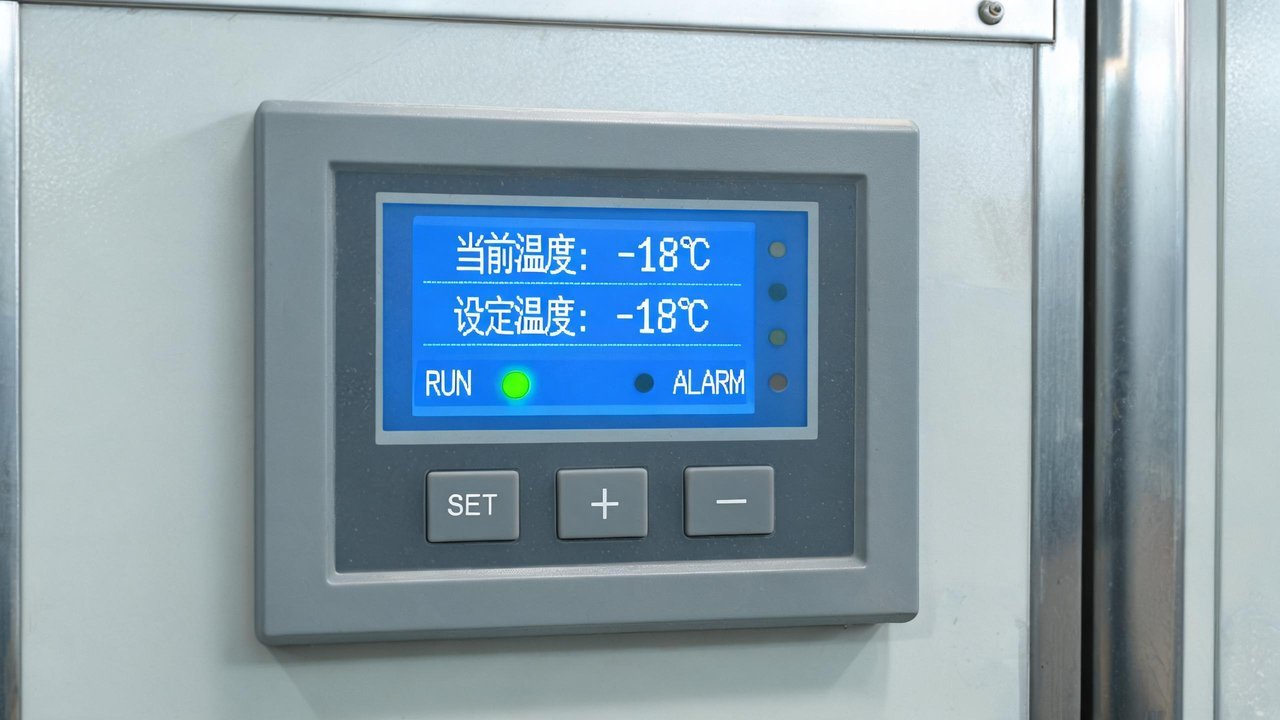冷库温度监控面板