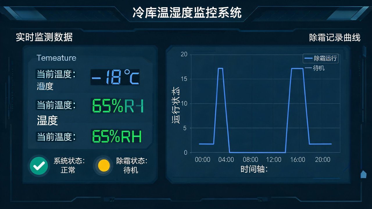 冷库温度监控与除霜记录系统