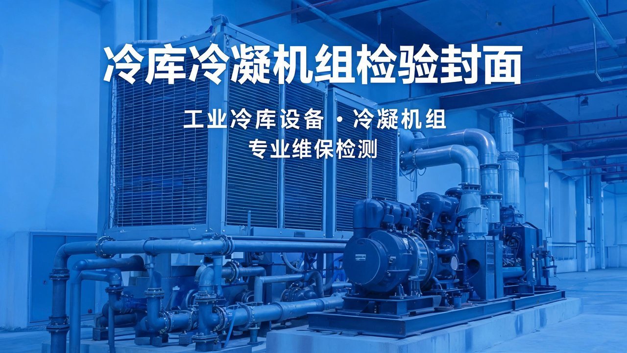 冷凝机组检验封面