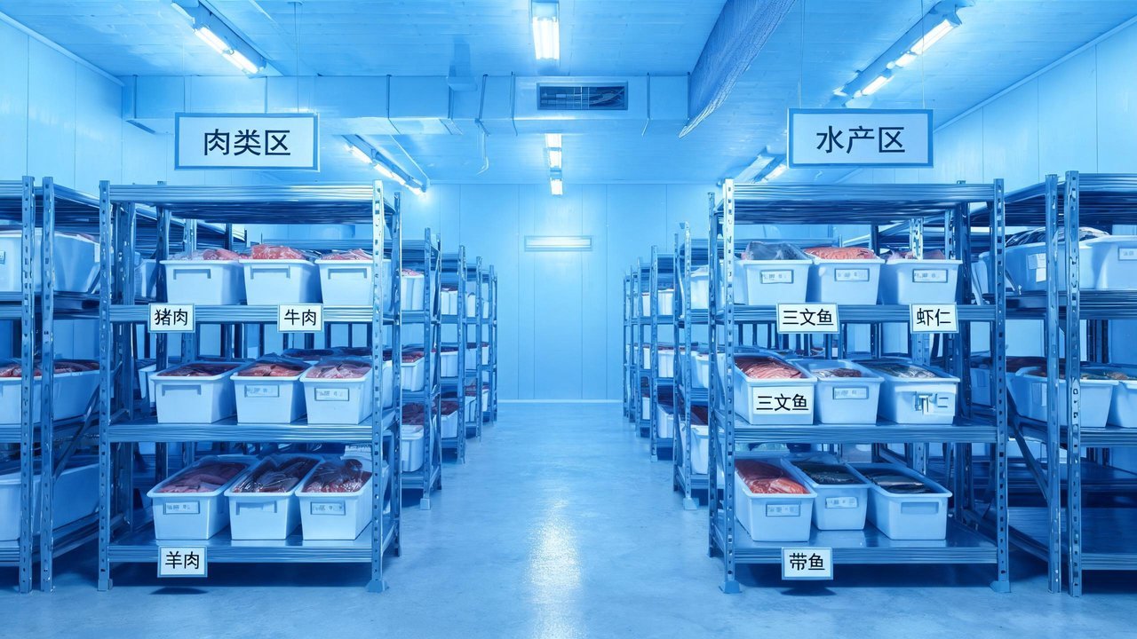 冷库分区存放与清洁