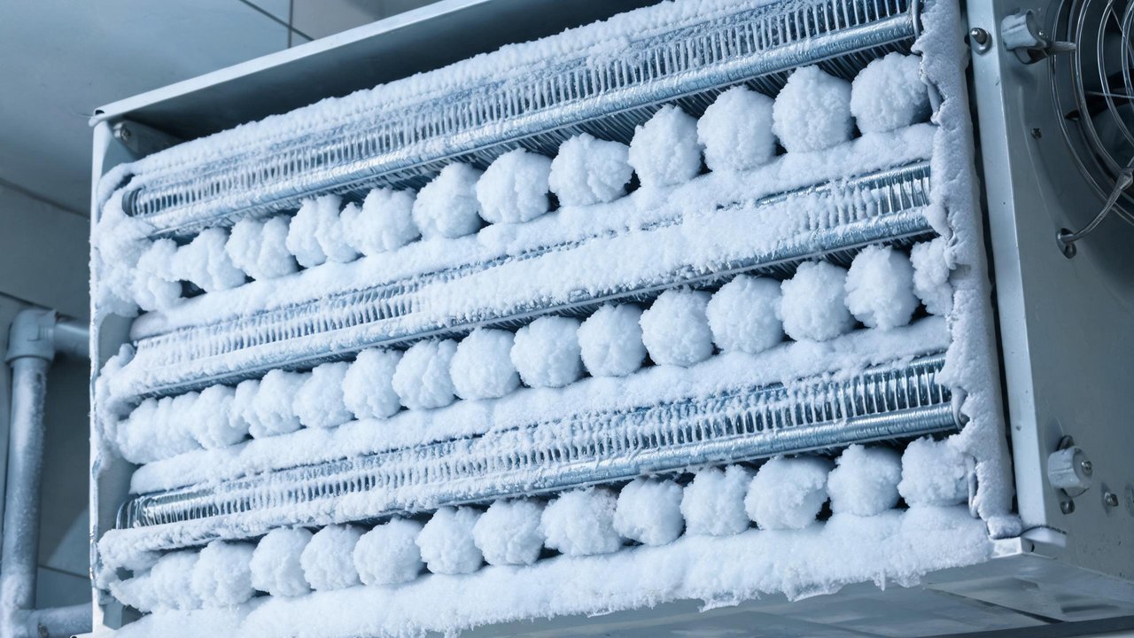 冷风机盘管结霜过厚