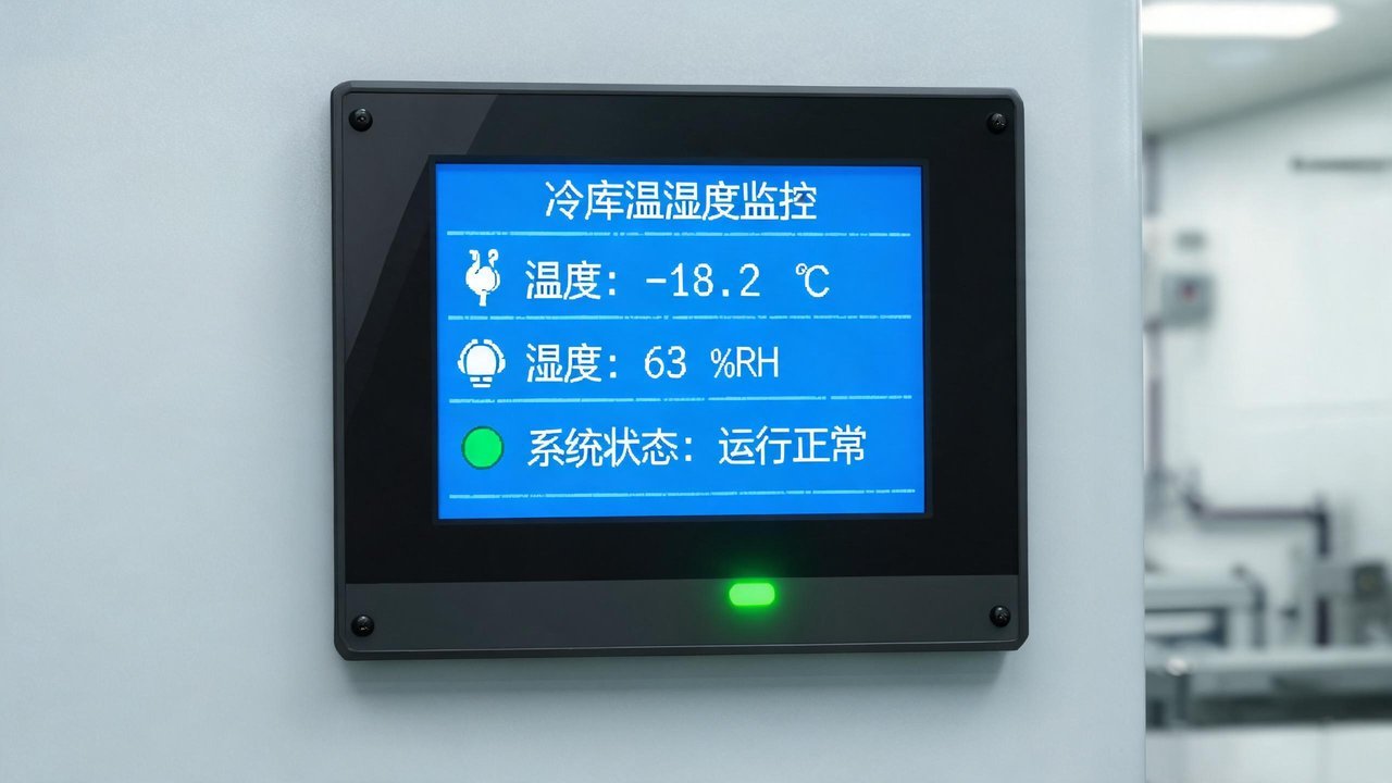 温湿度监控系统面板