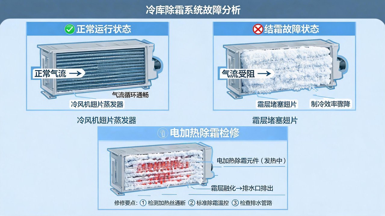 冷库除霜系统故障分析