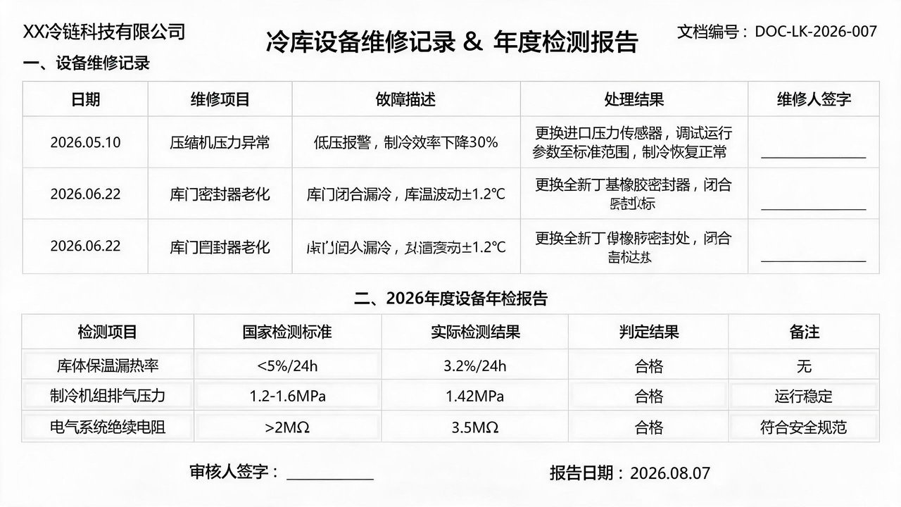 年检报告文档
