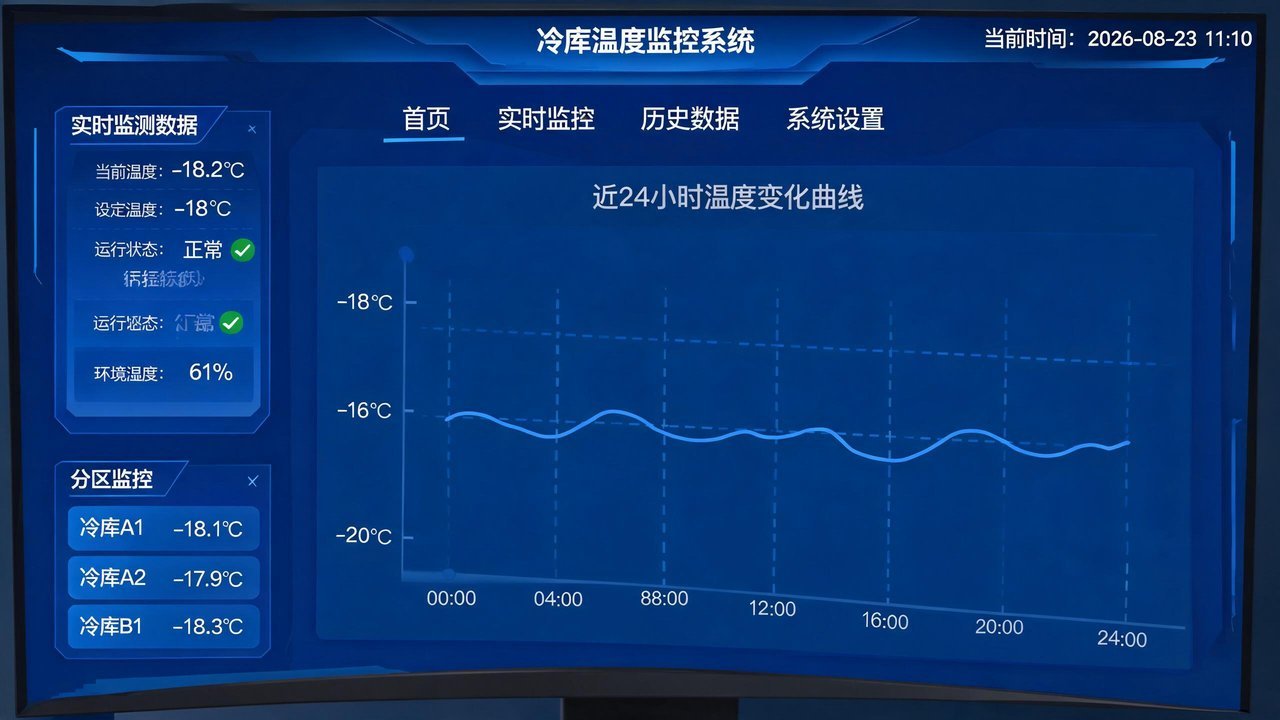 冷库温度监控系统
