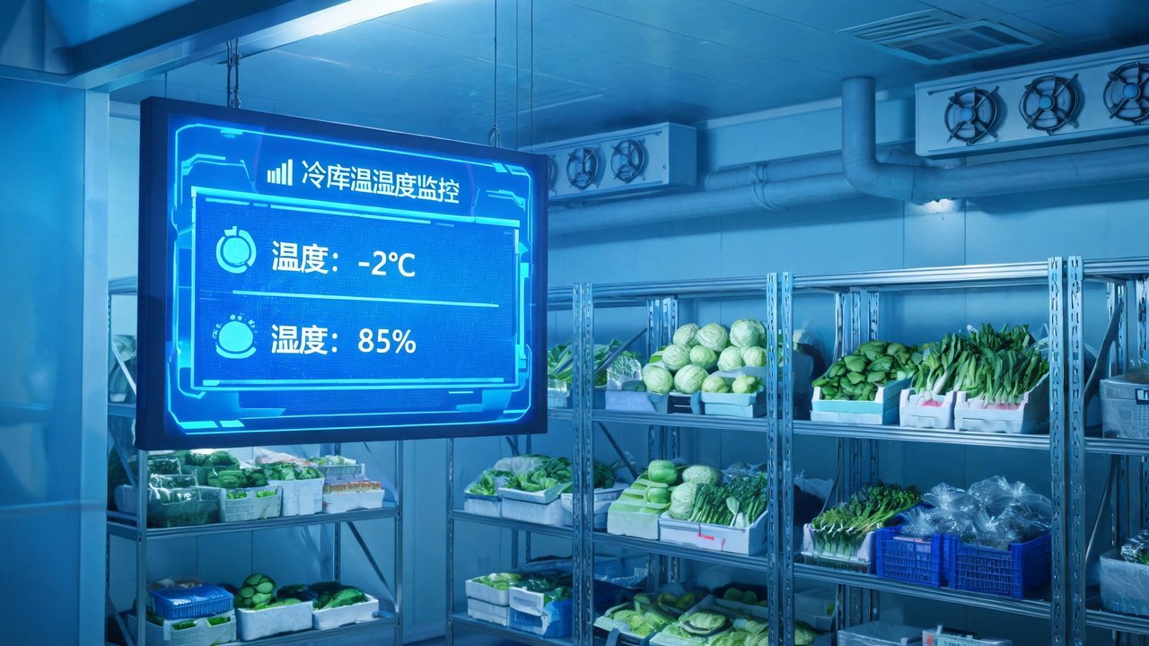 蔬菜冷库温湿度监控