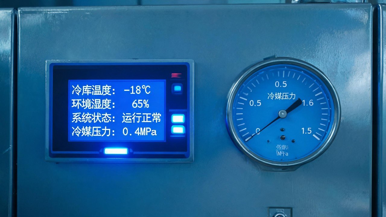 温控仪表盘与压力表