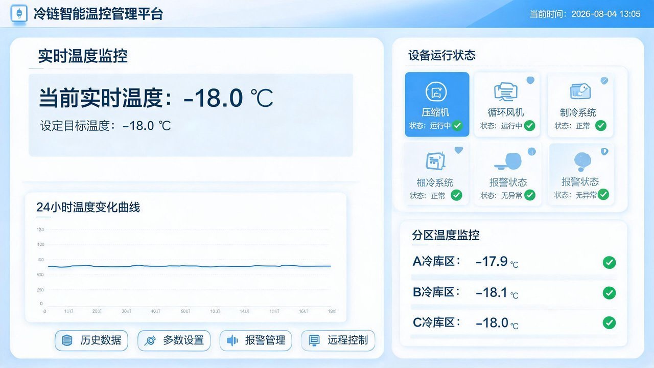 温控系统监控界面