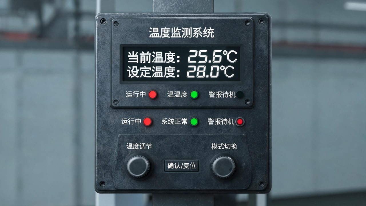 温控系统监测面板