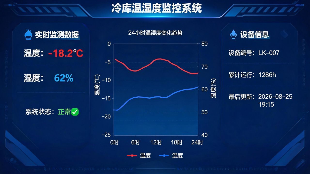 冷库温湿度监控系统
