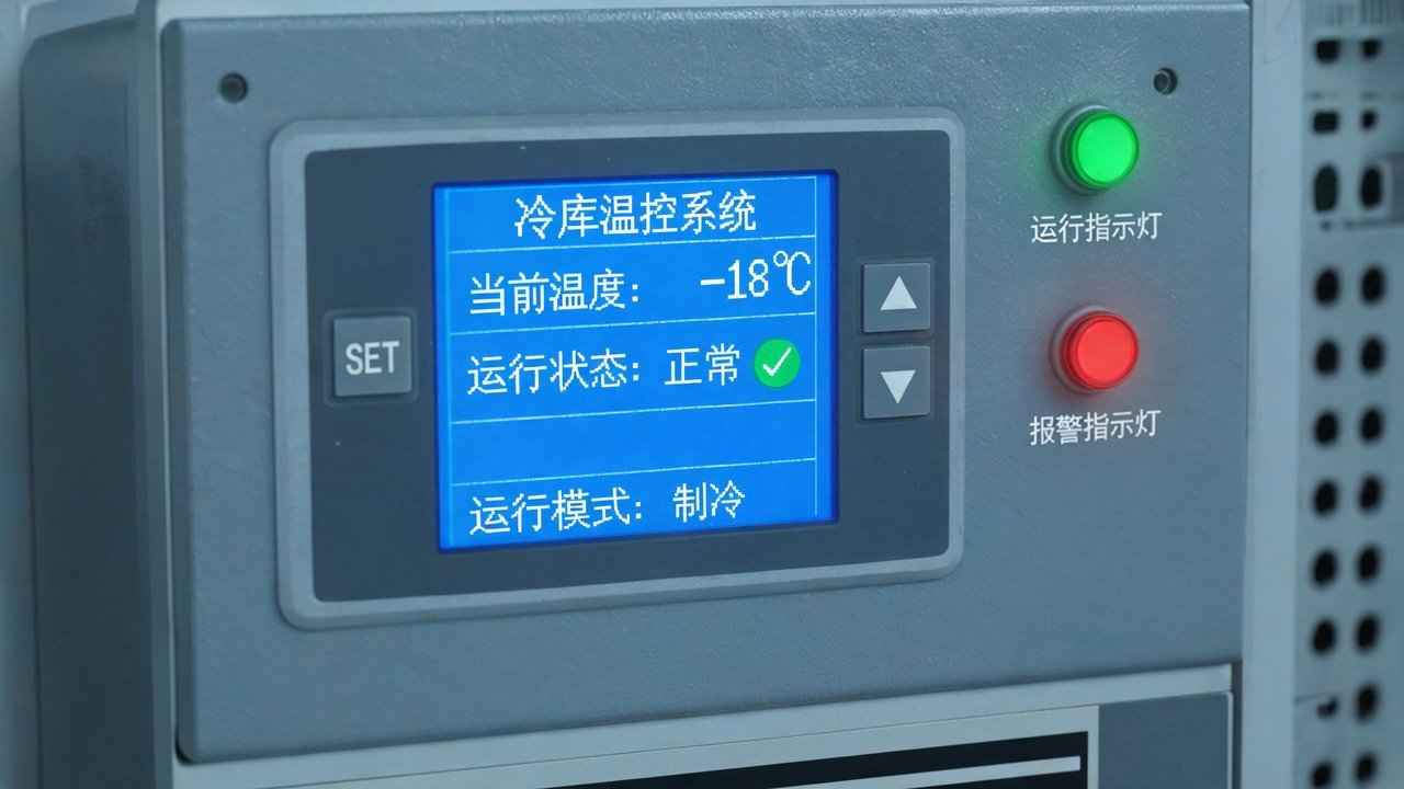 冷库温度显示面板