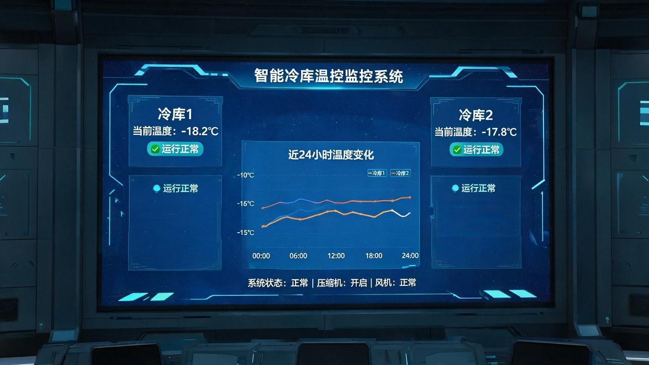 智能冷库温控系统监控