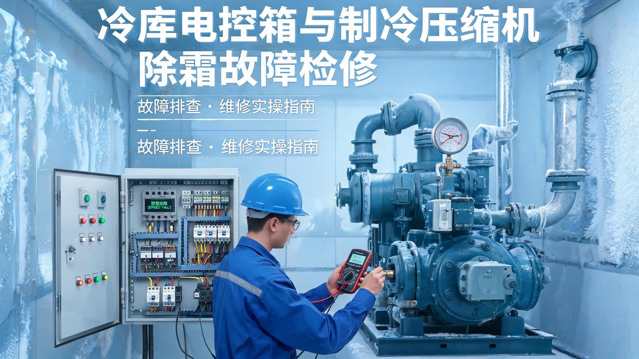 冷库除霜系统压缩机不启动怎么处理？维修师傅教你排查