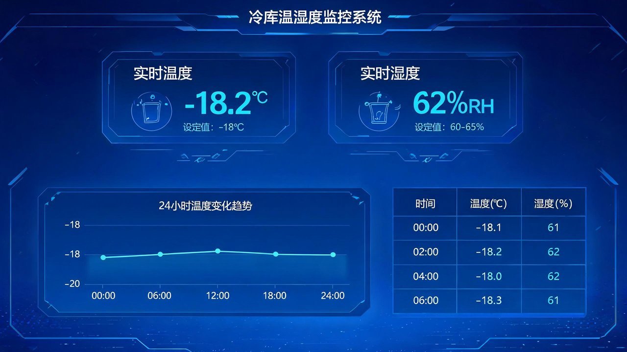冷库温控监控与巡检