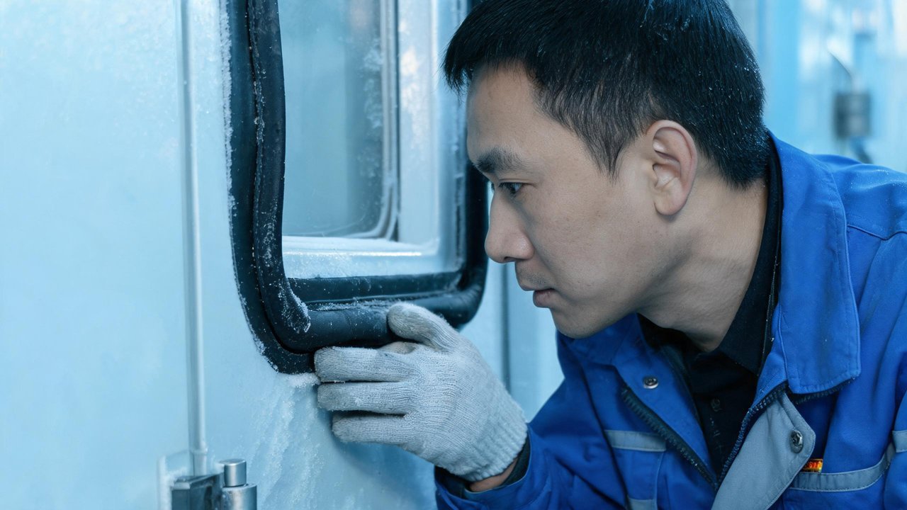 库门密封条检查