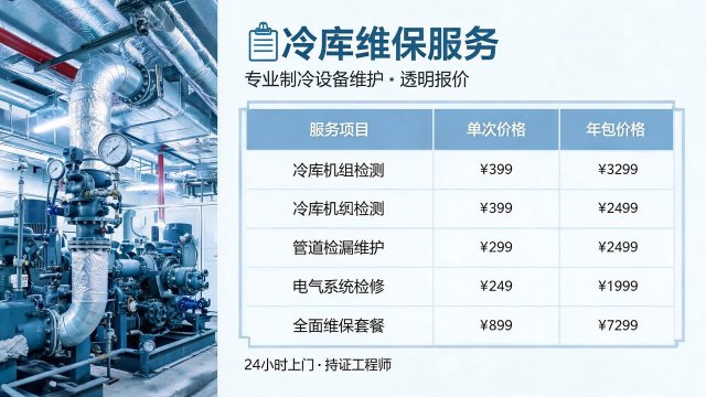 冷库维保多少钱？常见疑问集中解答（2026年行情参考）
