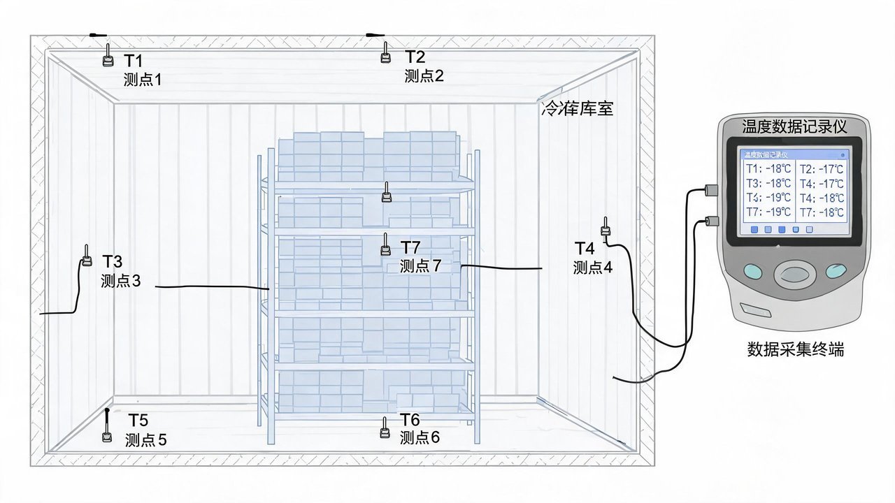 温度分布验证布点