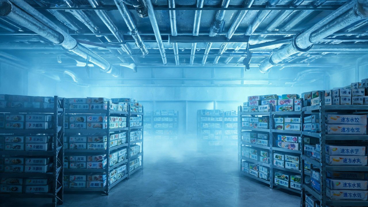 食品冷库内部实景