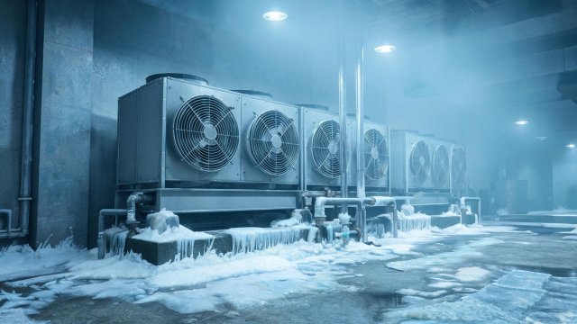 冷库冷凝器地面结冰怎么处理？维修师傅手把手教你排查