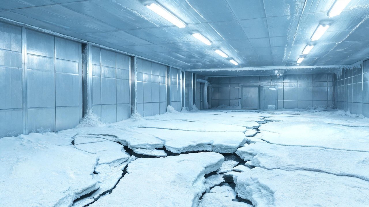 冷库地面结冰