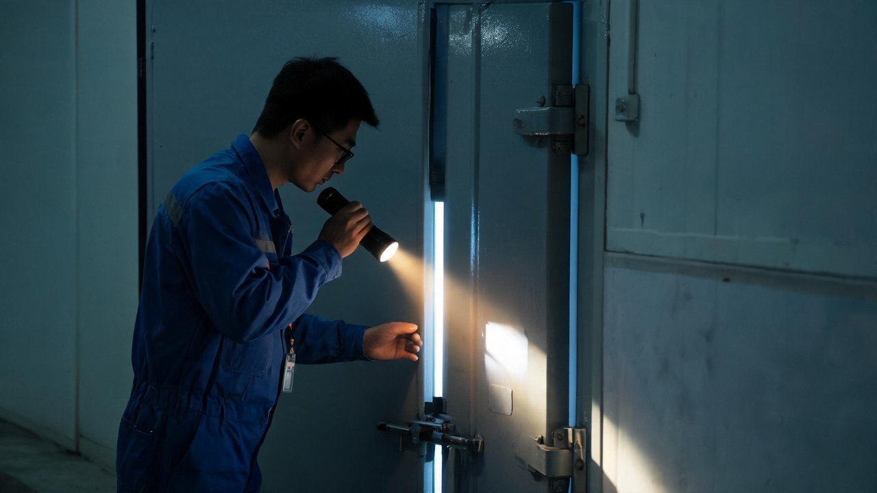 门封漏光检查