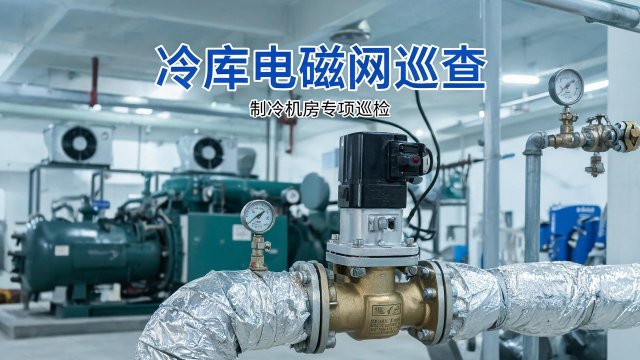冷库电磁阀巡查指南：五步检查法与四类典型故障处理