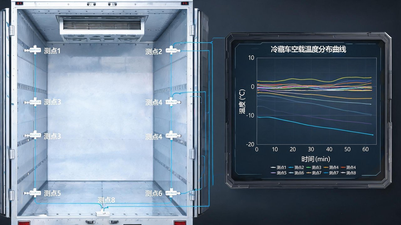 冷藏车温度分布检验布点