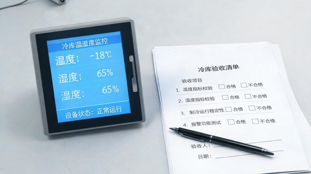 温湿度监控面板与验收清单