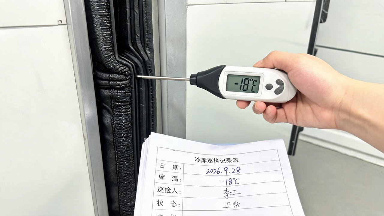 库门密封条与库温巡检