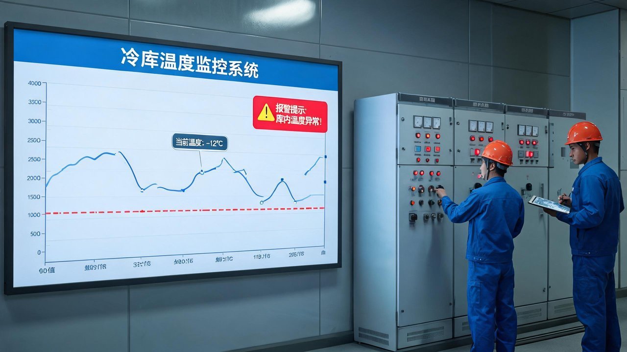 冷库温度监控与电控柜检查