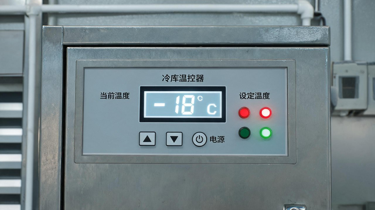 冷库温度控制面板检测