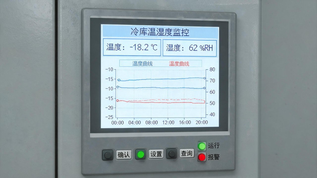 冷库温湿度监控记录