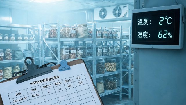 中药材冷库日常巡查清单：延长设备寿命的关键步骤