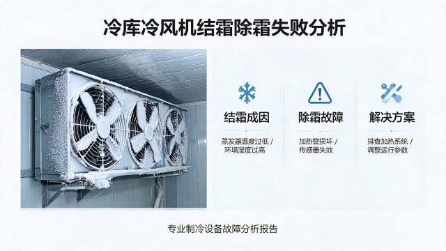 冷库除霜失败怎么办？原因分析与解决方案