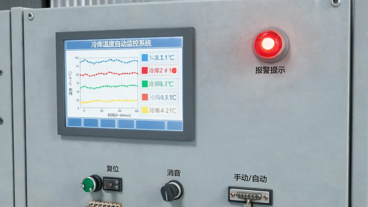 冷库温度自动监控系统