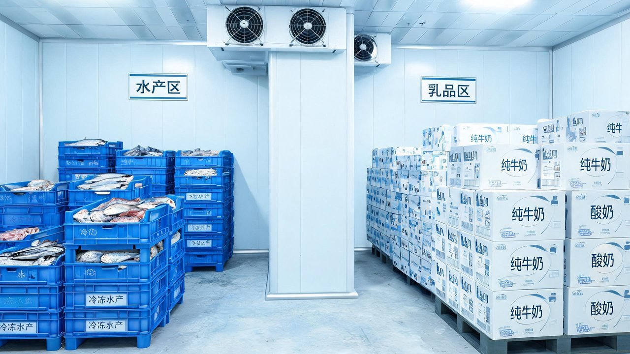 冷库分区存放防止串味