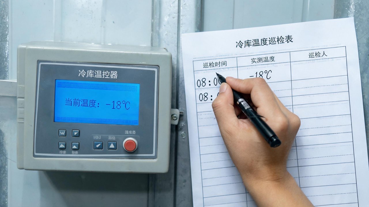 冷库温度巡检记录