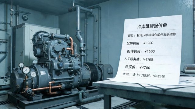 冷库维修常见答疑汇总：报价相关知识你想问的都在这