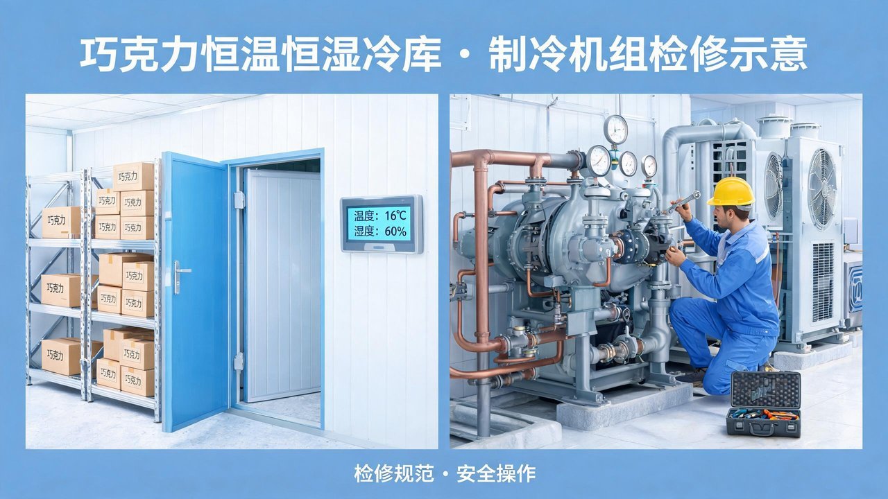 巧克力恒温恒湿冷库与制冷机组检修封面