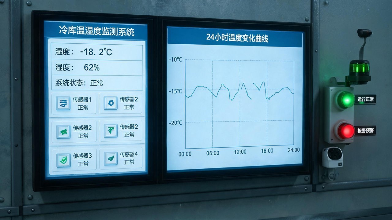 温湿度自动监测与温度曲线