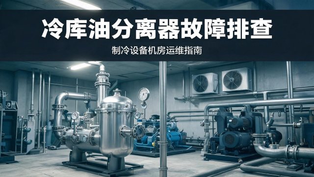 冷库油分离器降温慢怎么处理？维修师傅手把手教你排查