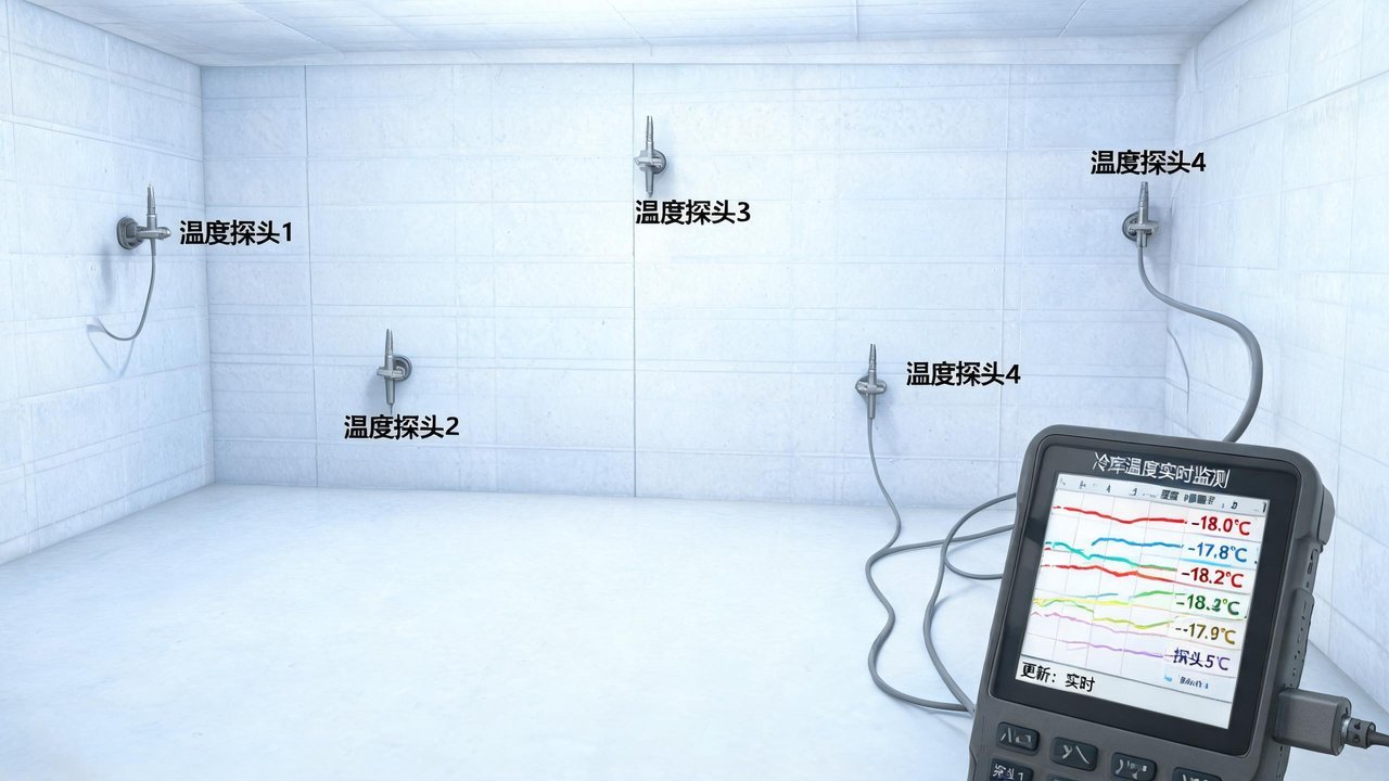 多点温度分布验证布点与数据记录