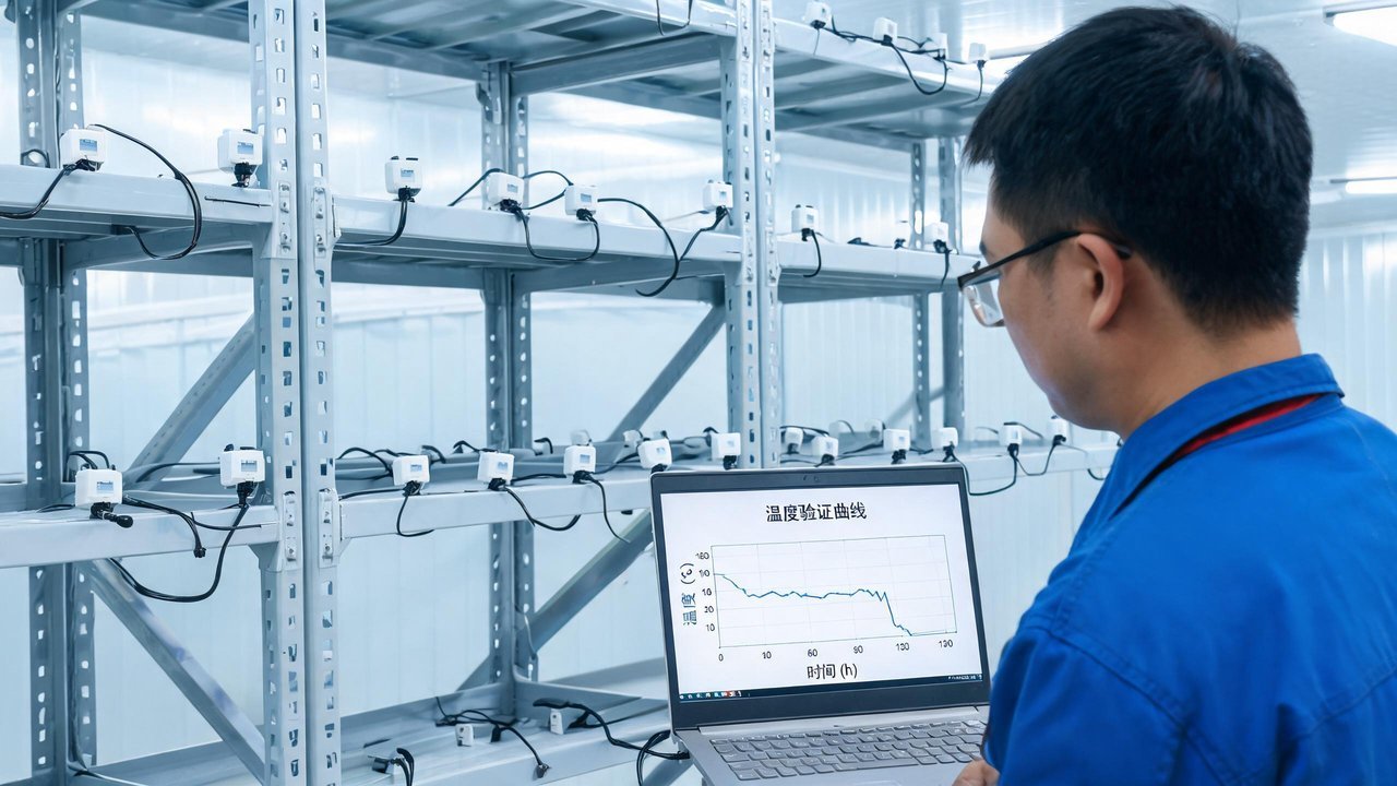 冷库温度分布验证点位示意