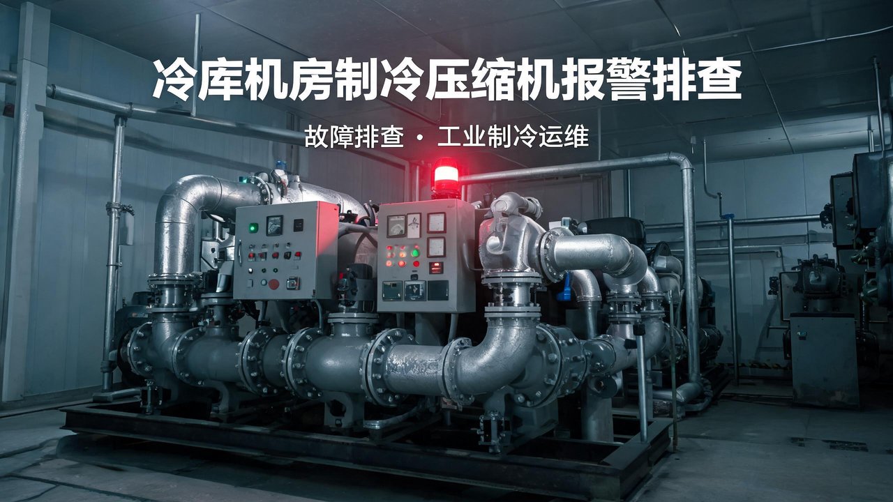 冷库压缩机报警怎么处理？维修师傅教你一步步排查