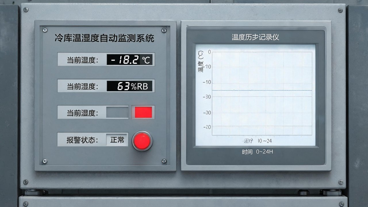 冷库温湿度自动监测报警系统