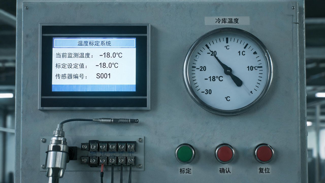 冷库电控柜与温度传感器标定