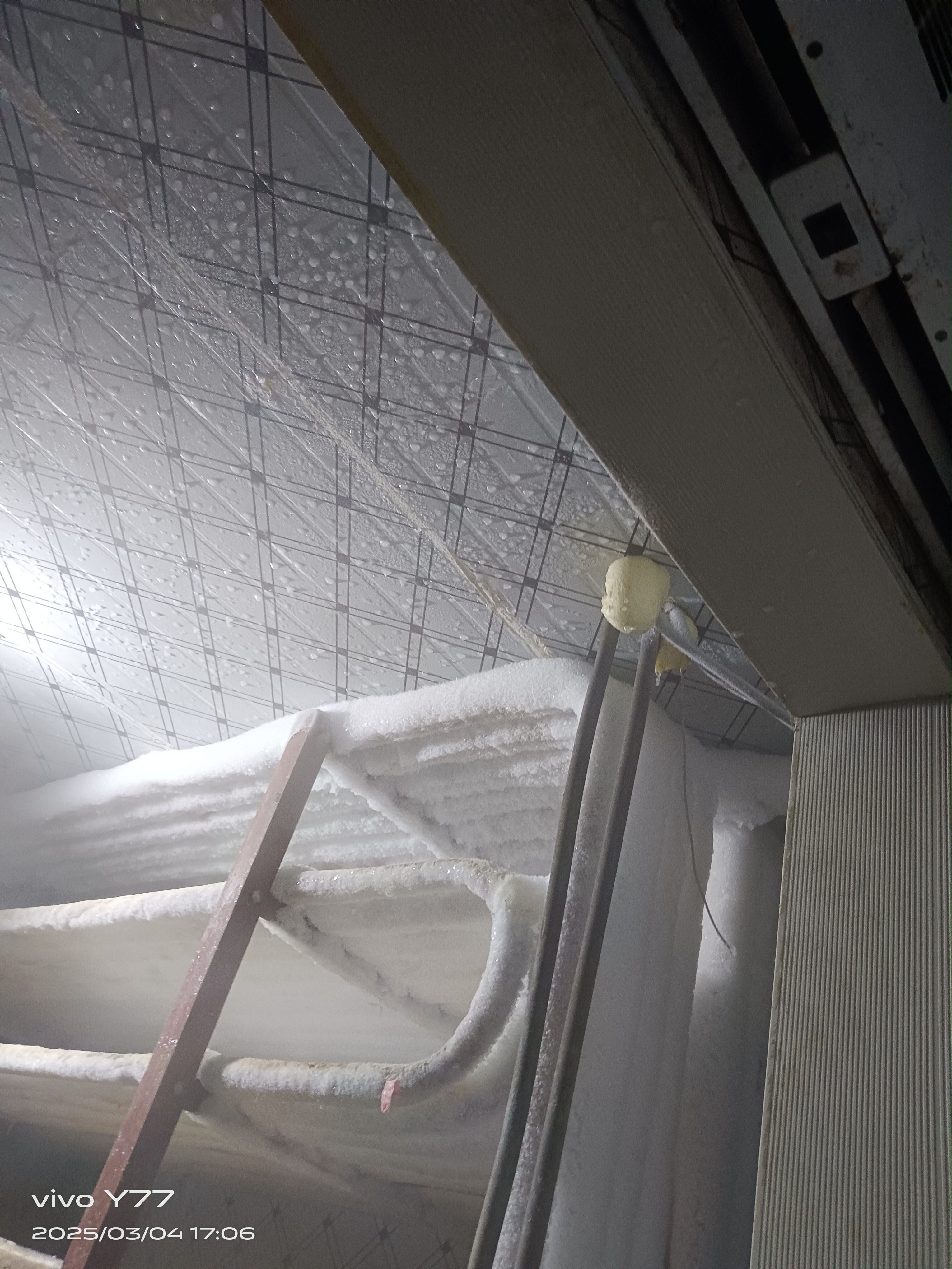 浙江三强冷库设备中央空调工业制冷设备售后安装维修服务案例